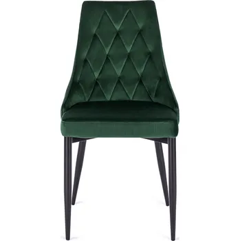 Jídelní židle Čalouněná jídelní židle CORK zelená