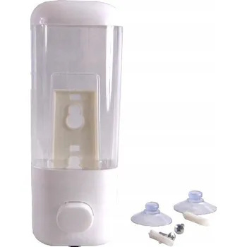 Ruční dávkovač mýdla nástěnný Feniks 500 ml bílý