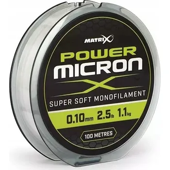 Vlasec Matrix Power Micron Super Soft Monofilament 0,1 mm x 100 m