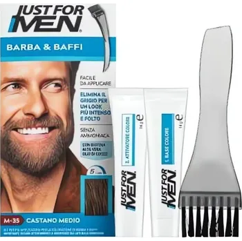 Just For Men Moustache & Beard Color M35 Medium Brown