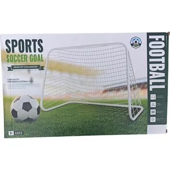 Fotbalová branka Shark Toys: Kovová fotbalová branka 88x58x43
