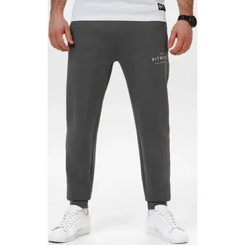 Pitbull pánské tepláky SAMPSON šedé, velikost S