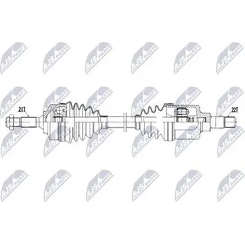 Hnací hřídel - poloosa NTY NPW-PE-126