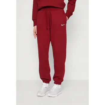 Tréninkové tepláky bordó Oversized Fit Nike Sportswear S