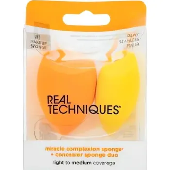 Kosmetika Real Techniques Miracle Complexion Sponge + Concealer Sponge Duo