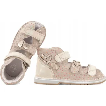 Dámská obuv BARTEK 8550064 PROFILAKTICKÉ SANDÁLKY PAPUČE DOMÁCÍ ORTO THOMAS 28 Béžová