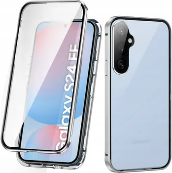 Pouzdro na mobilní telefon Erbord pro Samsung Galaxy S24 FE stříbrný