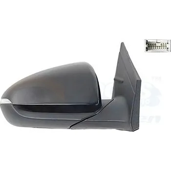 Auto zrcátko Vnější zpětné zrcátko VAN WEZEL 8282808