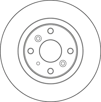 Brzdový kotouč Brzdový kotouč TRW DF6796