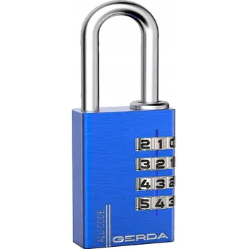 Visací zámek Visací zámek s číselným kódem Gerda
