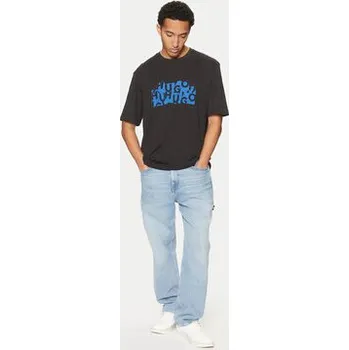 HUGO T-Shirt Nafralo 50533528 Černá Regular Fit S