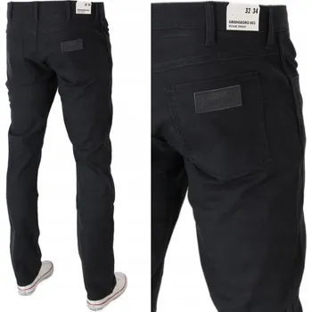 Pánské džíny Wrangler GREENSBORO pánské džíny rovného střihu velikost 32/32