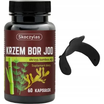 Doplněk stravy Skoczylas Křemík Bor Jód 60 kapslí