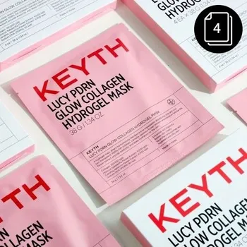 Pleťová maska KEYTH Lucy PDRN Glow Kolagenová Hydrogelová Maska (1 ks) – Maska s PDRN a kolagenem