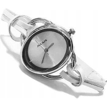 Hodinky Dámské hodinky JULIUS řemínek kůže zlaté bílé