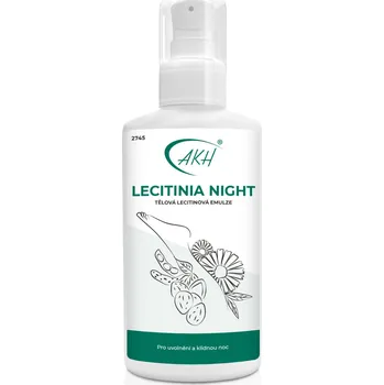 Bylinná léčivá mast AKH Lecitinová emulze LECITINIA NIGHT 100 ml
