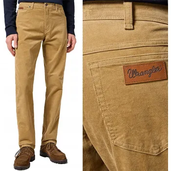 Pánské džíny WRANGLER TEXAS SLIM DŽÍNY MANŽESTROVÉ "TIGERS EYE" - W34 L32