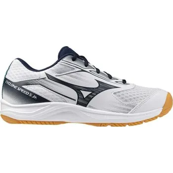 Pánská sálová obuv Juniorská sálová obuv Mizuno CYCLONE SPEED 5 JR 6 Bílá, Černá
