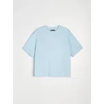 Sinsay - Bavlněné tričko s výšivkou - modrá - 963GS-05X - 963GS-05X-XXL