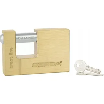 Visací zámek Visací zámek na klíč Gerda