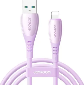 JOYROOM S-A59 nabíjecí a datový kabel - USB-A na Lightning - 1,2 m - fialový