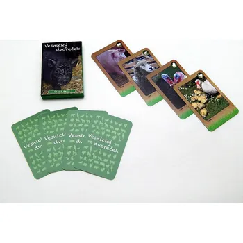 Karetní hra Mičánek Karty VESNICKÝ DVOREČEK Černý Petr 2241