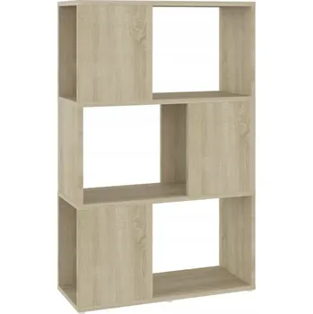 Knihovna Regál na knihy, police, 60 x 24 x 94 cm, dub sonoma