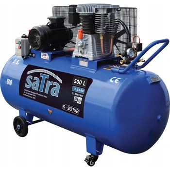 Kompresor Olejový kompresor Satra S-90158 500 l, 12,5 bar