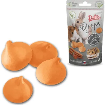 Pamlsek pro psa Drops mrkev, 75g