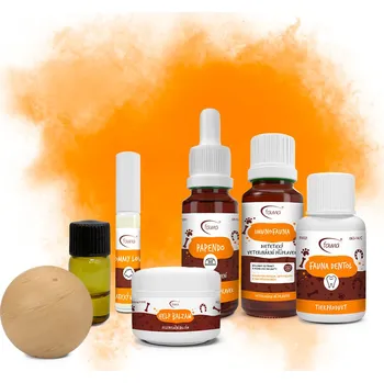 AromaFauna Sada přípravků pro péči o kočky FAUNA MŇAU sada sada