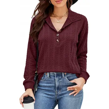 Dámské tričko Beluring Dámské tričko s dlouhým rukávem, elegantní. Velikost M