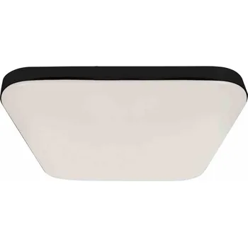 Stropní Svítidlo černé čtvercové NEMO BLACK 17W LED