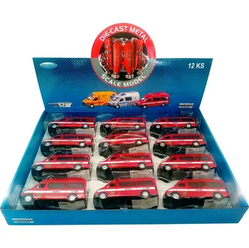 autíčko Záchranáři 1:36 Hasiči Mercedes-Benz - bez obalu