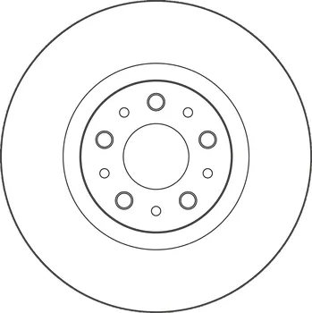 Brzdový kotouč Brzdový kotouč TRW DF4138