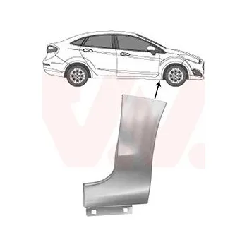 Blatník karosérie Blatník VAN WEZEL 1807156