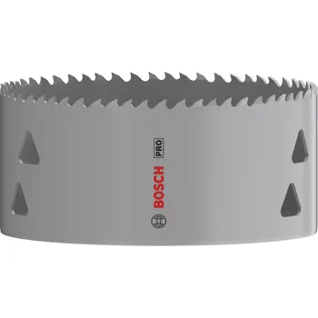 Pilová děrovka Vrtací korunka - děrovka na měkké dřevo, sádrokarton, plasty, kovové trubky a neželezné kovy Bosch PRO Multi Material - 105x44mm, 8% kobaltu, rychlořezná ocel, beznástrojový upínací systém Power Change Plus (2608901536)