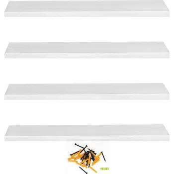 police Police na zeď sada 4 ks SPRINGOS HF0052 bílé