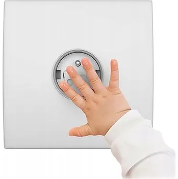 Záslepka do zásuvky Zabezpečení do elektrických zásuvek Otočná krytka 10 Ks Babyono 962