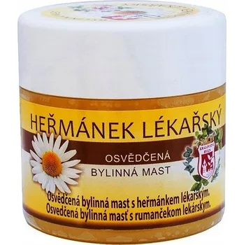 Bylinná léčivá mast Putorius Heřmánková mast na ekzém 150 ml