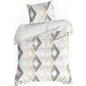 Povlečení Povlečení 140x200 2dílné bavlněný satén měkké oboustranné SPRING