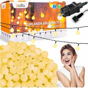 Dekorativní svítidlo Girlanda světelná Zolta 1500 cm, napájení ze sítě