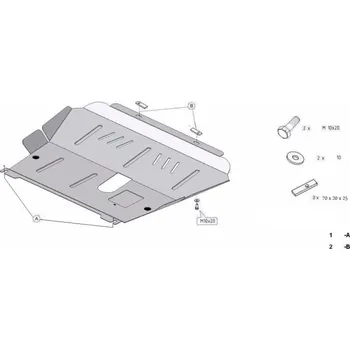 Kryt motoru Kryt pod motor CHEVROLET AVEO Sedan - Plech - 8595698039859