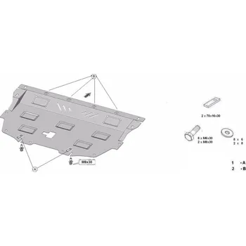 Autodíl Kryt pod motor MAZDA CX-3 (DK) - Plech - 8595698042934