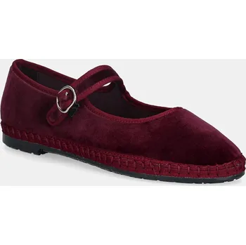 Dámské baleríny Baleríny Flabelus MARY JANE Lucrecia burgundské 83X, EUR 39