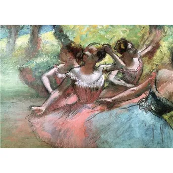 Ravensburger 120013181 Edgar Degas: Čtyři baletky na scéně