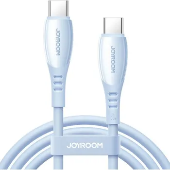 JOYROOM S-A59 nabíjecí a datový kabel - USB-C na USB-C - 1,2 m - modrý