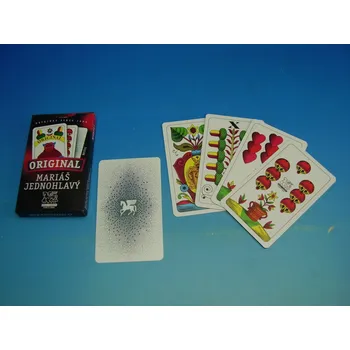 Pexeso Obchodní tiskárny a.s. Karty 1711 Mariáš jednohlavý 2209