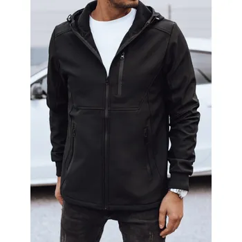 Pánská softshellová bunda Pánská bunda přechodná s kapucí TX4818 Barva: Černá, Velikost: 2XL