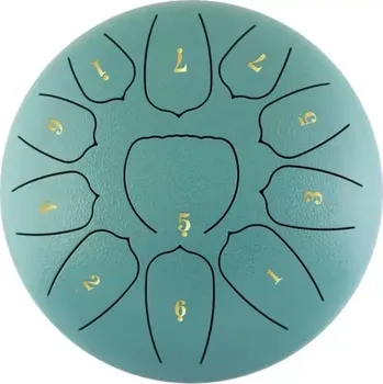 Perkuse Steel Tongue Drum FZone STD-10I11N Teal