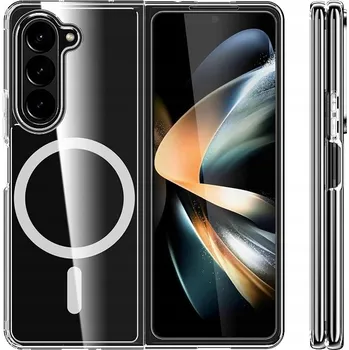 Pouzdro na mobilní telefon POUZDRO ZADNÍ KRYT POUZDRO MAGSAFE BEZBARVÉ PRO SAMSUNG GALAXY Z FOLD 5
